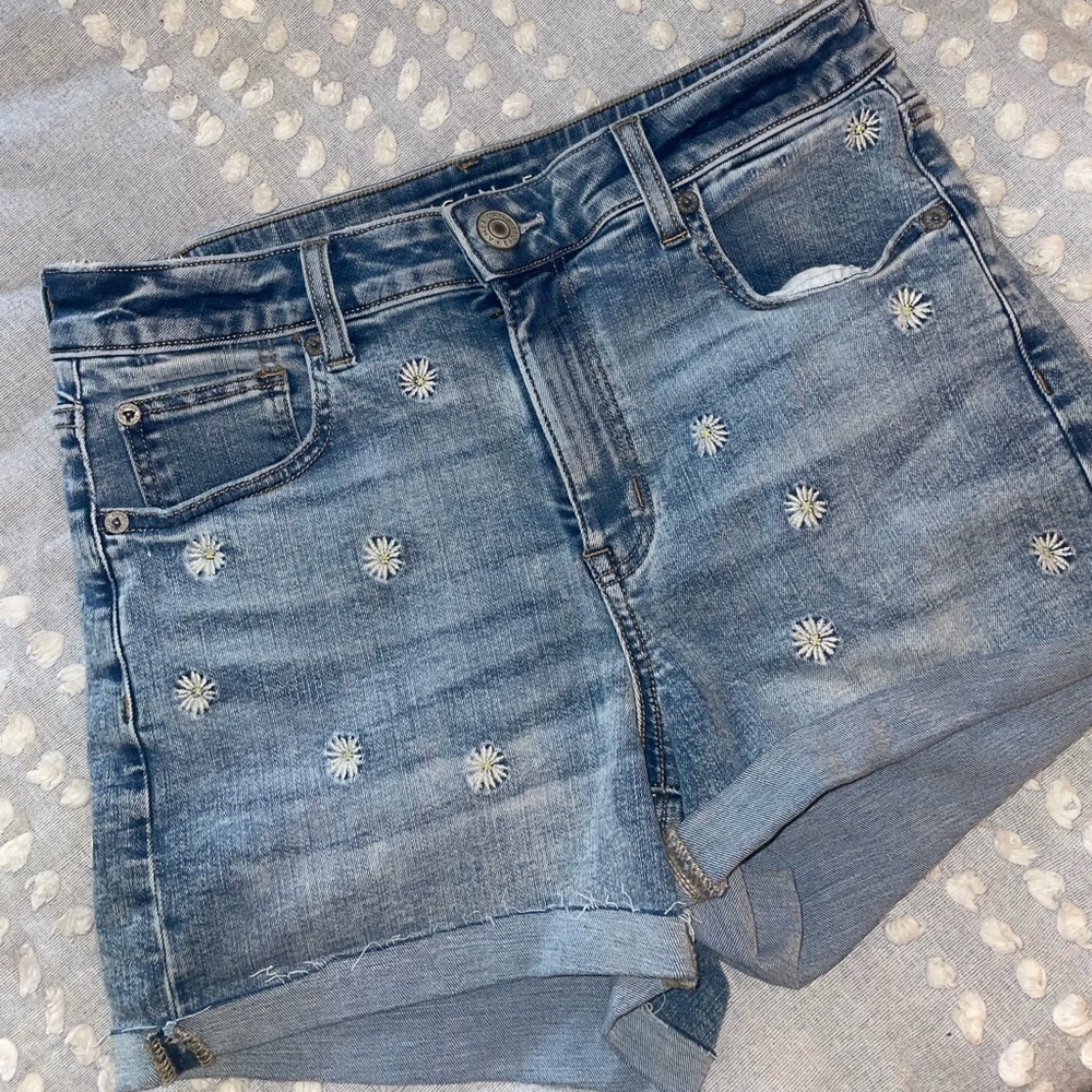 Daisy Denim Shorts